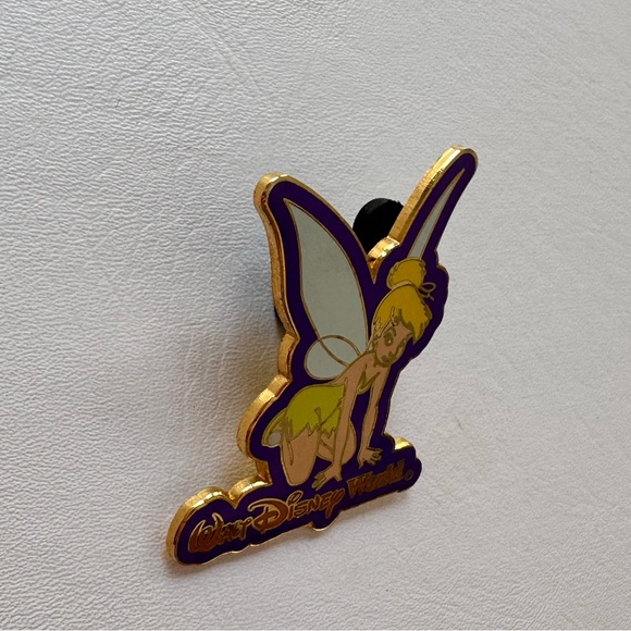 WDW Search For Imagination Name Drop Series Tinker Bell Kneeling Disney Pin - Picture 5 of 6
